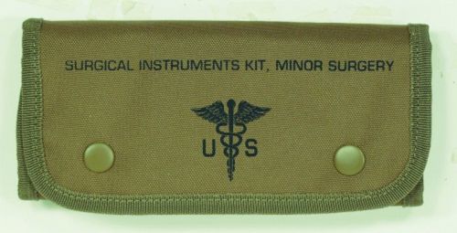 Voodoo Tactical 15-7688007000 Empty Surgical Kit Pouches Coyote 7.5&#034;x1&#034;x4&#034;