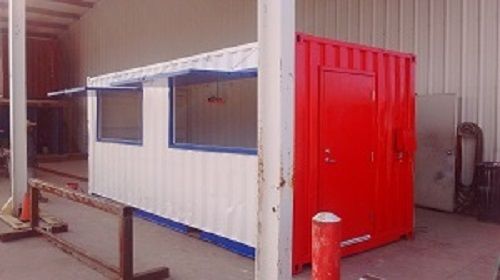 20&#039; container modified into fireworks stand- ready to go ! - dallas, tx for sale