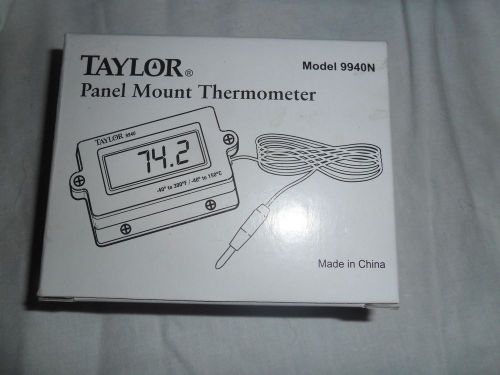 taylor digital thermometer 9940n