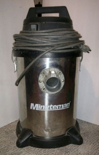 Minuteman commercial stainless steel vaccuum cleaner