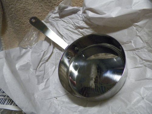 6 of Bon Chef Commercial Stainless Steel Serving Side Pan  sauce saute fry 4.75&#034;