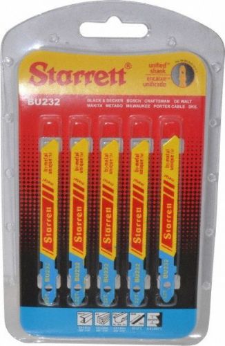 Lot of 12- 5 packs. 60 blades! jig saw blades  bu232 starrett universal bi-metal for sale