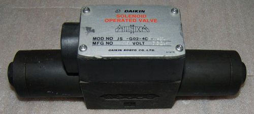 Daikin hydraulic valve JS-G02-4CP-11-274