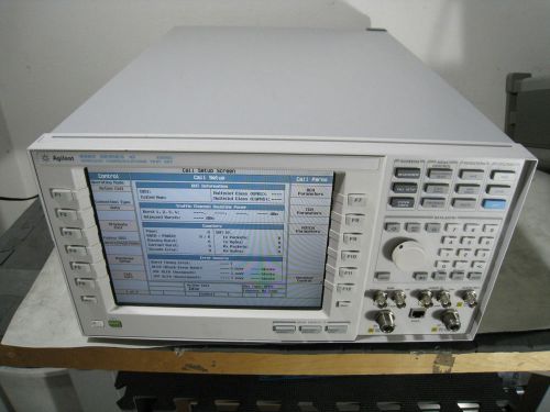 HP AGILENT E5515C Wireless Communications Test Set cell phone analyzer generator