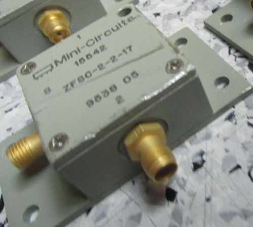 Mini Circuits 15542 ZFSC-2-2-17 combiner /  splitter , SMA connectors