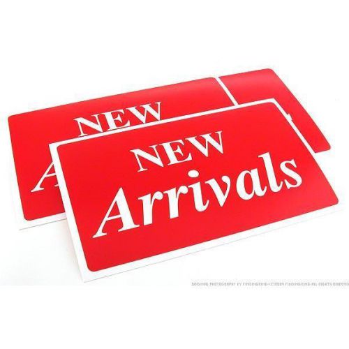 3 New Arrivals Plastic Message Display Signs