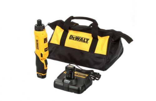 Dewalt 8-volt max battery cordless gyroscopic screwdriver kit model dcf680n2 for sale