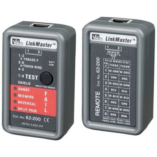 IDEAL 62-200 LinkMaster(TM) Ethernet Tester