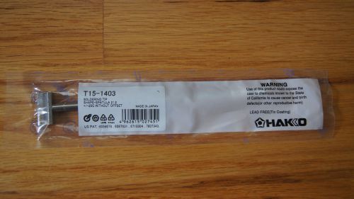 Hakko soldering iron tips   original new t15-1403 for sale