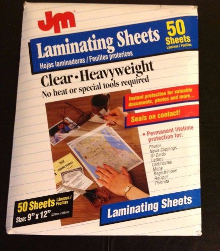 Self-Sealing Laminating Sheets;  9&#034; x 12&#034;, 10/Pack; **FREE SHIPPING**