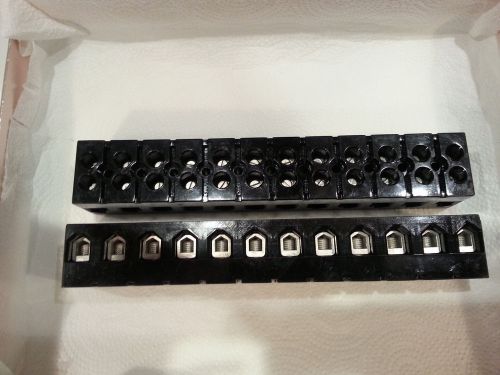 Marathon Kulka 985-GP-12 NEW 12 Pole Terminal Block, Box of 10