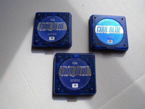 LRS Coaster Pager Cool Blue Lot of 3