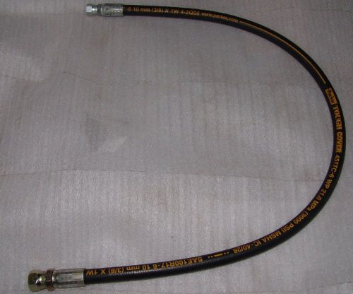 Hydraulic hose parker 3/8&#034; x 39&#034; , 3000 psi , 451tc , sae100r17 for sale