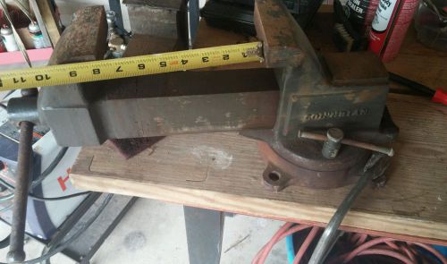 Columbian machinist vise opens 7.5&#034; 4&#034; wide jaws large 47# vintage for sale