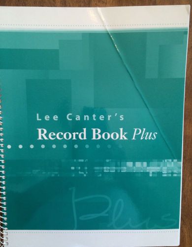 Lee Canter&#039;s Teachers Record Book Plus 160 Pages New
