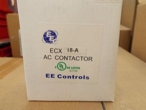 EEC  ECX18A   CONTACTOR 120V COIL  AEG