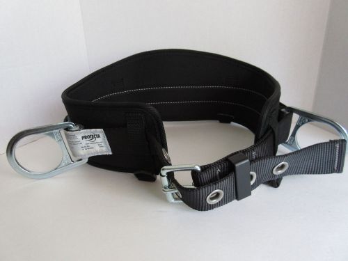 Protecta PRO, 1091014 Body Belt With Hip Pad, 2 D-Rings, Medium/Large, Black