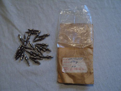 24 Triplett #2455-137 Replacement Plug Tips For Multi Testers; NOS; Unused; USA