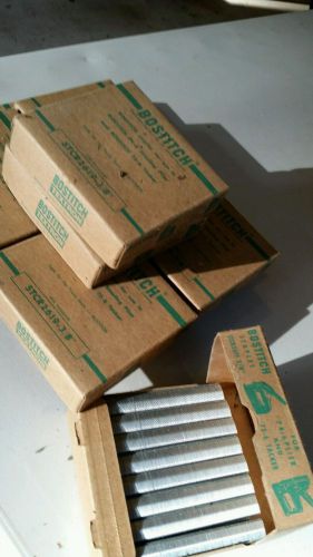 11 Boxes of 5000 Bostitch STCR 2619 3/8&#034; Staples for P4-6 T5-6 Textron new gun