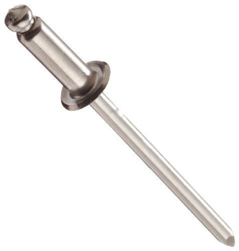 Small Parts Stainless Steel Blind Rivet, Meets IFI Grade 51, 0.188&#034;-0.25&#034; Grip