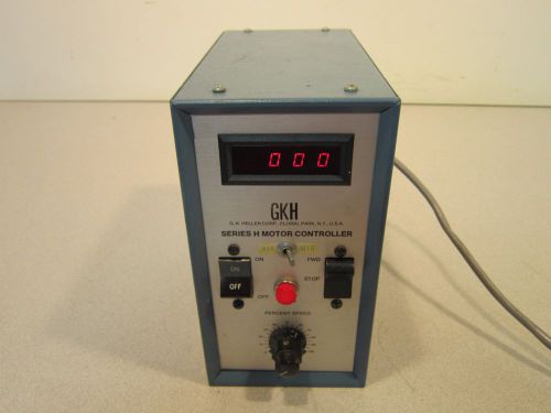 GK Heller Corp Motor Controller HT-5T, H Series, .3A, -1800 RPM, 1/40 HP, 115V