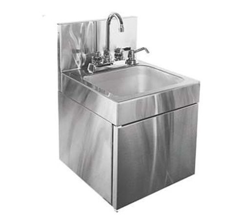 Glastender wdh-14 deluxe hand sink 14&#034; wide for sale