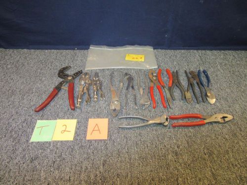 14 MILITARY SURPLUS PLIERS CUTTER VISE GRIP SNIPPER WILDE WILLIAMS NEEDLE  USED
