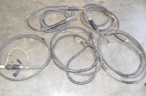 Lot of 5 Assorted OXO APX40 Guns with Connectors Hoses