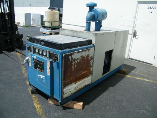 Quincy 75 hp rotary screw air compressor atlas copco kaeser ingersoll rand for sale