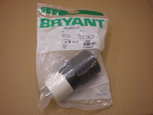 1 nib bryant 70630nc locking connector receptacle  nema l6-30 30a 250v for sale