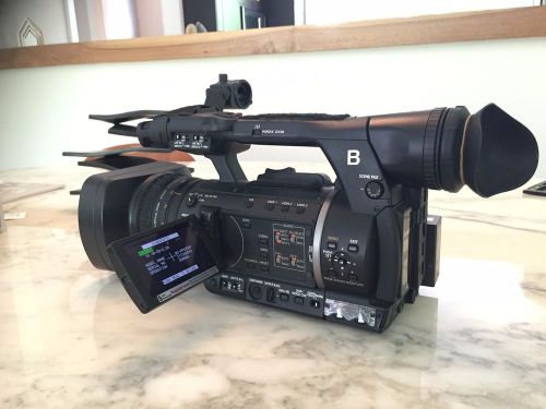 Panasonic AG-HPX250P Video Camera 483hrs + EXTRAS