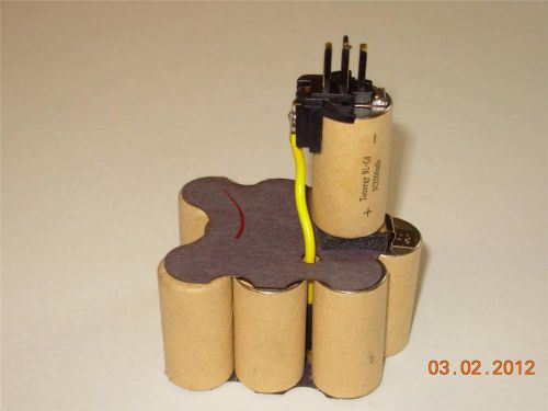 John Deere TY26700 12 Volt 2.2 Amp Hour Nicd Pod Style Battery Rebuild Kit, 12V