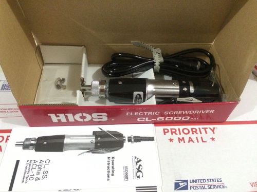 Hios CL-6000 Electric Torque Screwdriver with cord