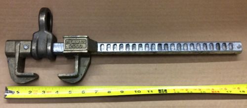 Guardian beamer 2000 fall arrest anchor clamp system fits 3.5&#034; -14&#034; beams 2&#034; eye for sale