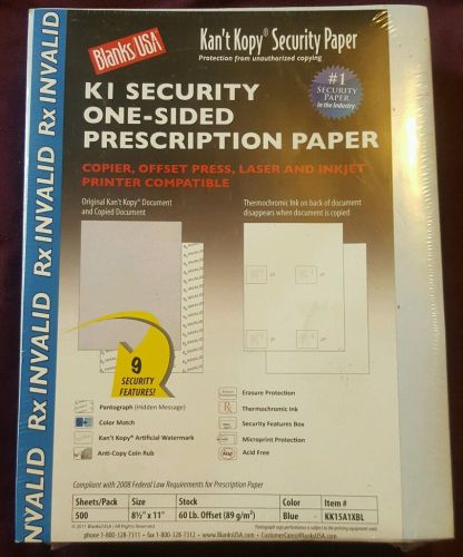 Kant Kopy Security Prescription Paper 500 Pack