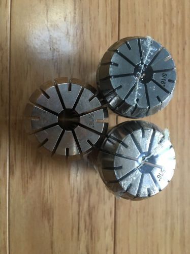 ER32 COLLET 3PC COMMON SIZE 5/16&#034; NEW