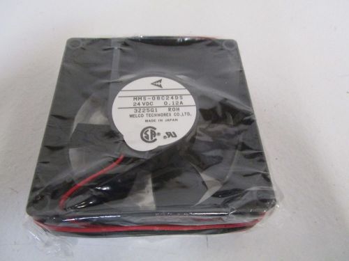 MELCO 24VDC FAN MMS-08C24DS *NEW OUT OF BOX*