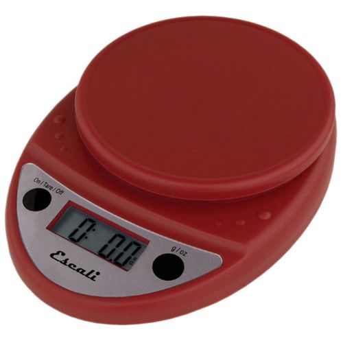 Escali PRIMO Digital MULTIFUNCTIONAL Food KITCHEN Scale ~ Red
