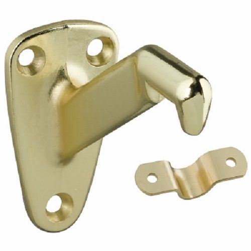 National, 2 pack, n830-116, bright brass, handrail bracket for sale