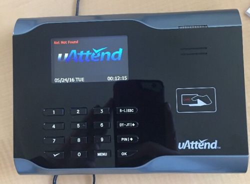 uAttend Time Clock time attendence terminal model CB6000 Electronic Time Clock