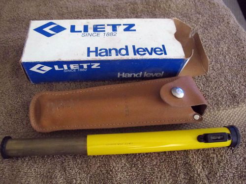 Lietz 8040-25 Hand Sighting Leve w case instructions and box