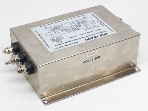 Hua Yeang High Current Line Filter for 3 Phase System Hua-9010-3610/36A