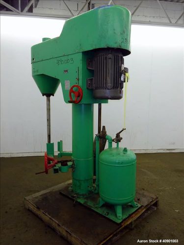 Used- Bowers High Speed Disperser, Model 720A. 2 1/4&#034; diameter x 48&#034; long 304 st