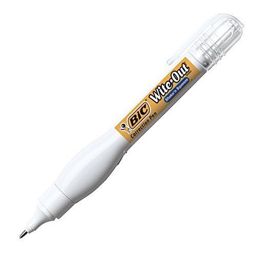 Bic WOSQPP11 Wite Out Shake&#039;n Squeeze Correction Pen, 0.3-Ounce