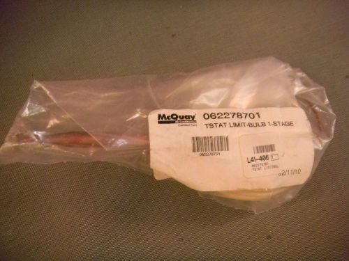 Mcquay tstat limit bulb 1 stage room thermostat l41-406 for sale