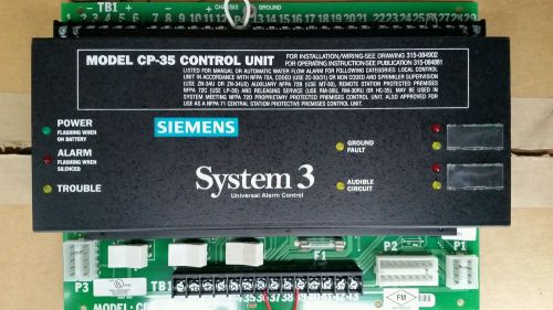 Siemens cp-35 control panel