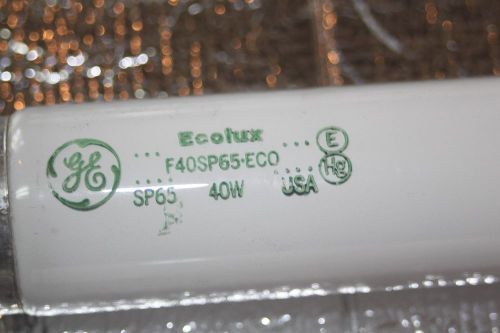 New 5 Bulbs GE Fluorescent Tube Lighting F40SP65/SP65 ECO 48INCH F40SP65