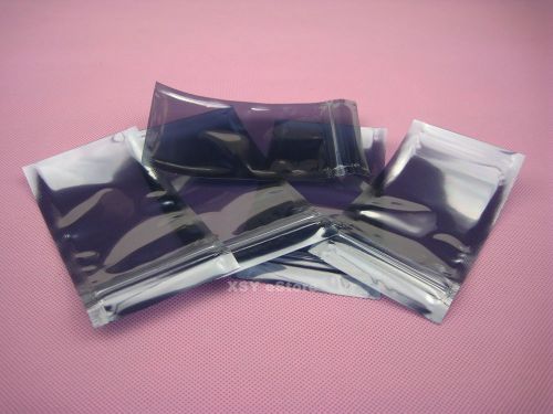 50 esd anti-static shielding zip lock bags 5.5&#034; x 7&#034;_140 x 180mm_usable size for sale