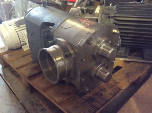 Ibex 6&#034; s/s positive displacement pump head 6&#034; rare pump waukesha ? sale $2999 for sale