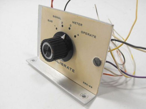 (1) Heathkit TT-1 Tube Tester Interior Calibration Switch w/ Knob (ORIGINAL)